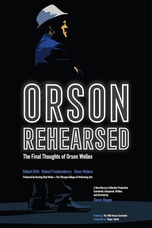 Orson Rehearsed 2021 official movie poster