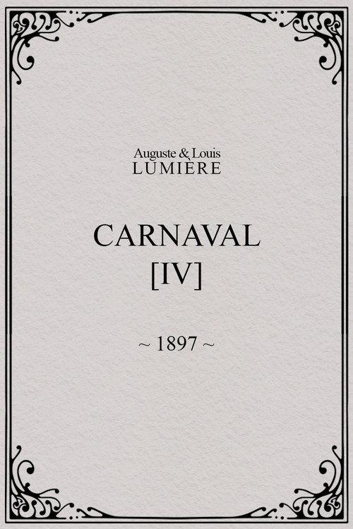 Carnaval, [IV] 1897 official movie poster
