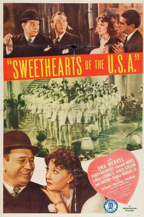 Sweethearts of the U.S.A. 1944 official movie poster