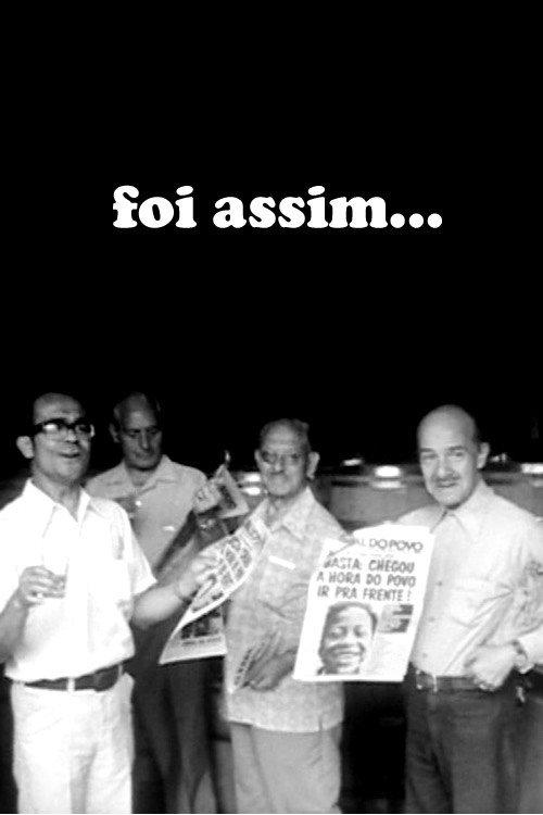 Foi Assim 1976 official movie poster