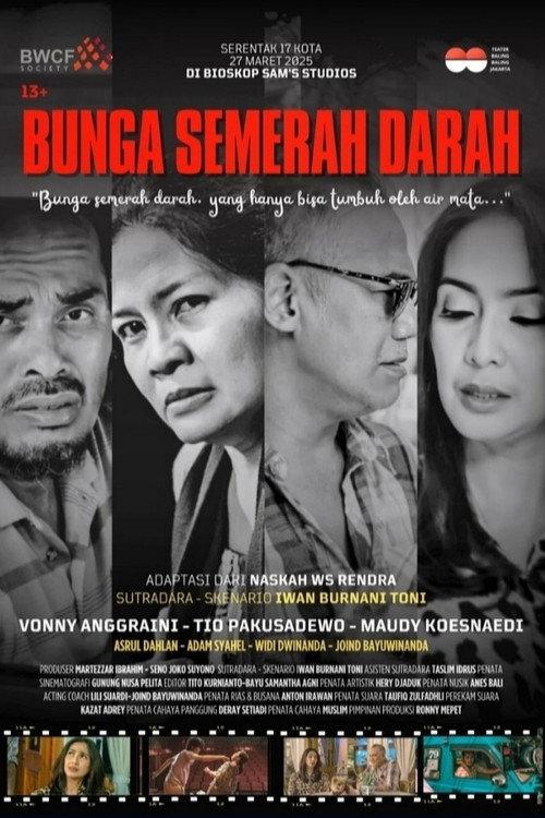 Bunga Semerah Darah 2025 official movie poster