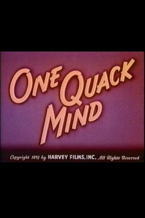 One Quack Mind 1951 official movie poster