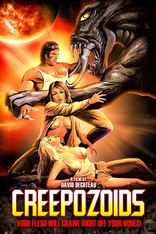 Creepozoids 1987 official movie poster