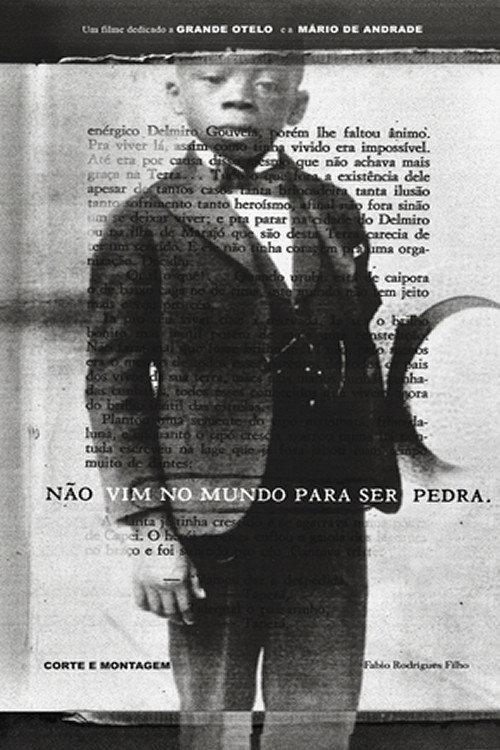 Não Vim no Mundo para Ser Pedra 2022 official movie poster