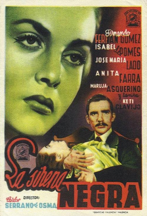 La sirena negra 1948 official movie poster