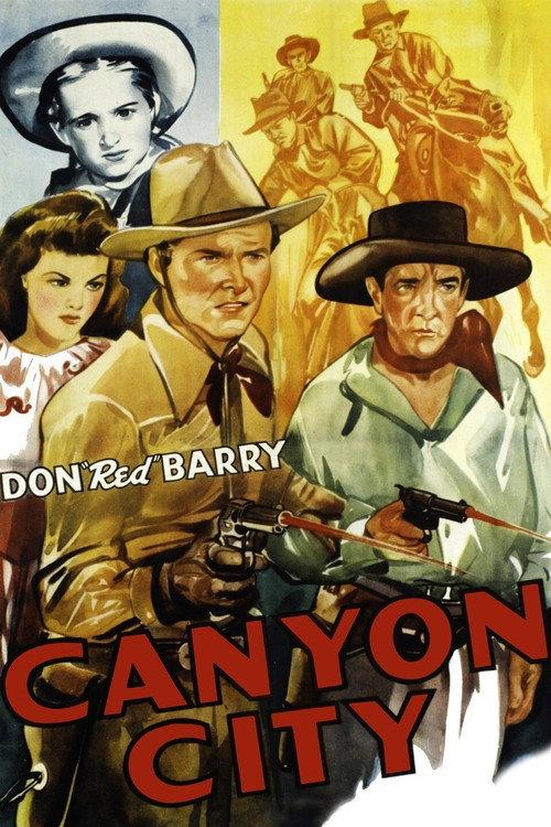 Canyon City 1943 official movie poster