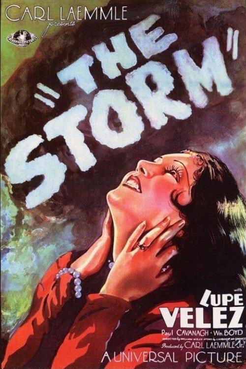 The Storm 1930 official movie poster