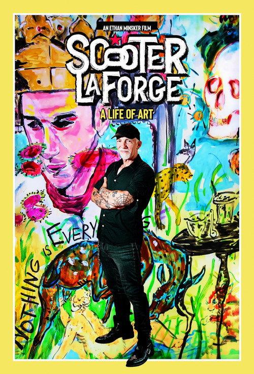 Scooter LaForge: A Life of Art 2023 official movie poster