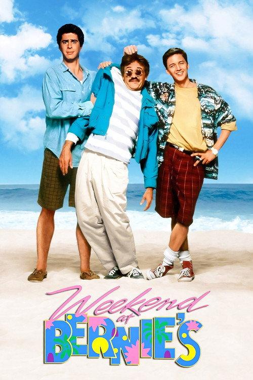 Weekend at Bernie's 1989 official movie poster