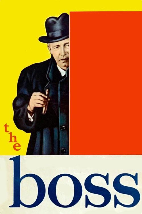 The Boss 1956 official movie poster