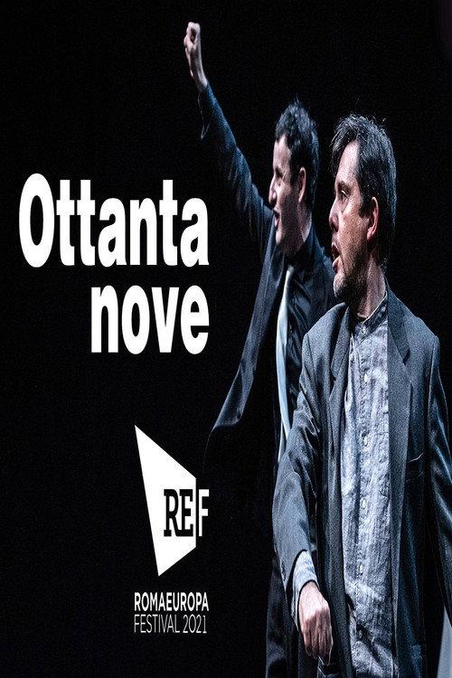 Ottantanove 2021 official movie poster