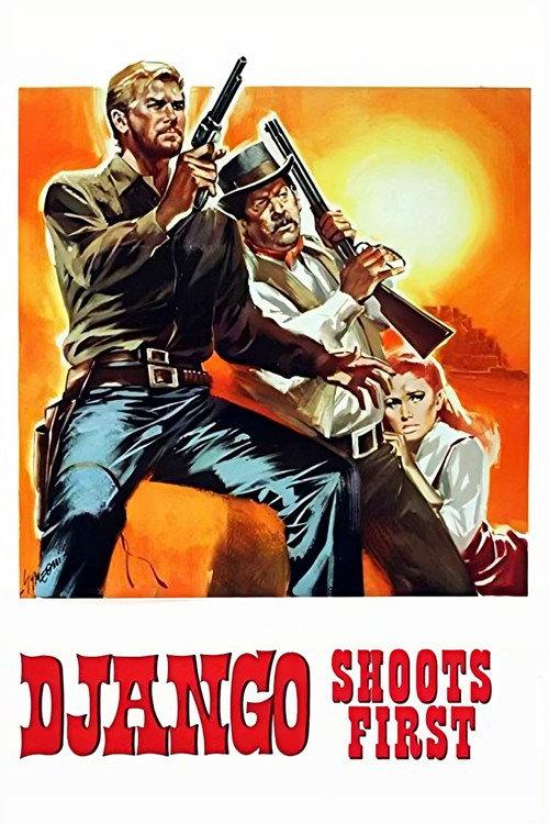 Django Shoots First 1966 official movie poster