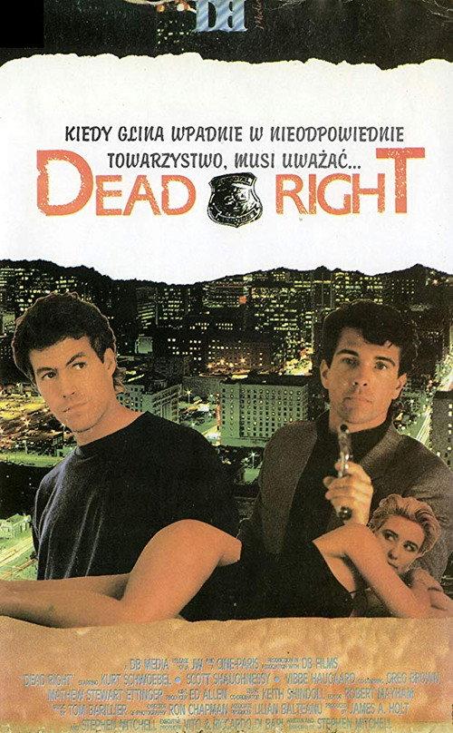 Dead Right 1990 official movie poster