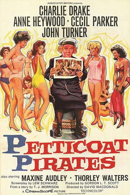 Petticoat Pirates 1961 official movie poster