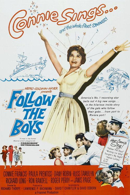 Follow the Boys 1963 official movie poster