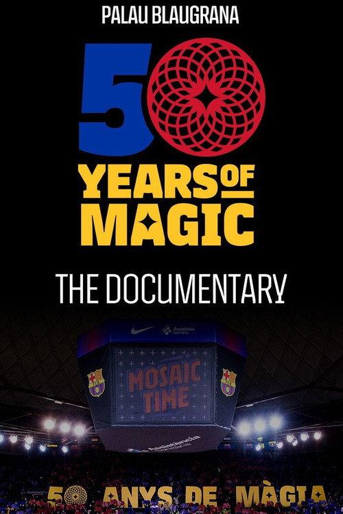 Palau Blaugrana: 50 years of magic 2022 official movie poster