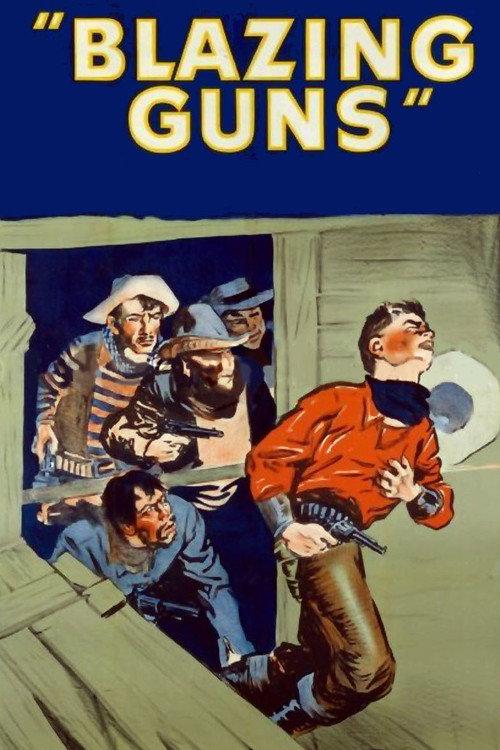 Blazing Guns 1935 official movie poster