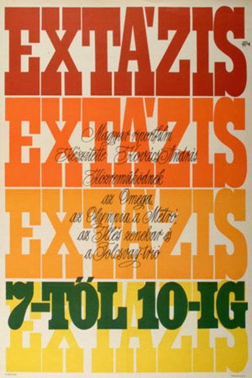 Ecstasy from 7 to 10 1969 official movie poster