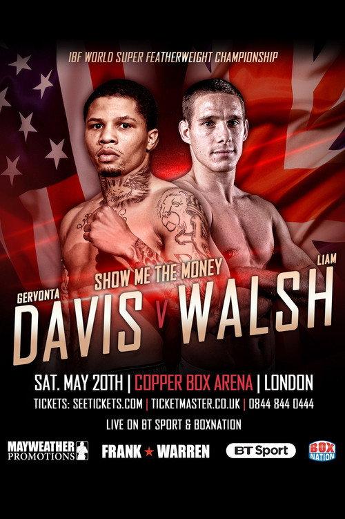 Gervonta Davis vs. Liam Walsh 2017 official movie poster