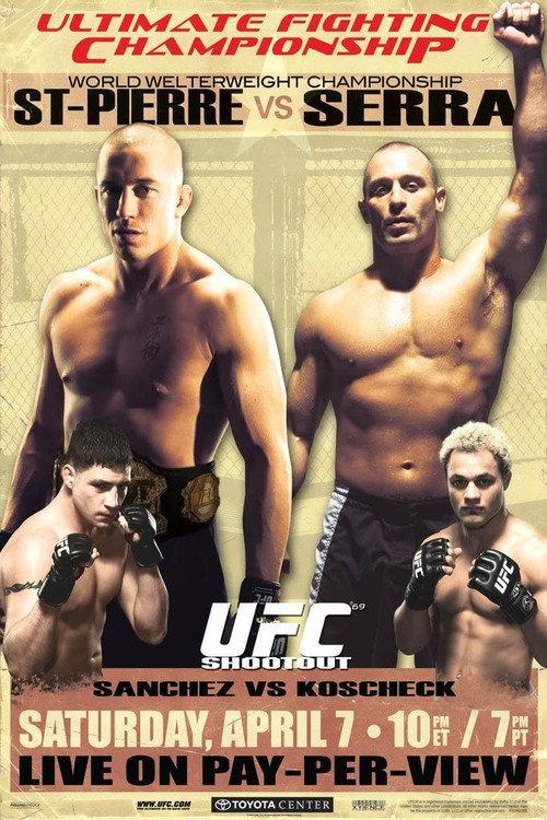 UFC 69: Shootout 2007 official movie poster