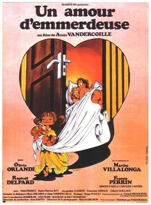 Un amour d'emmerdeuse 1980 official movie poster
