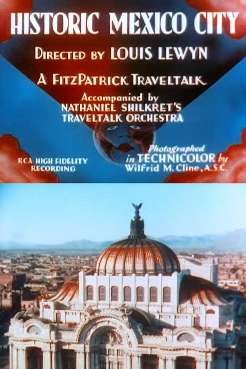 Historic Mexico City 1935 official movie poster