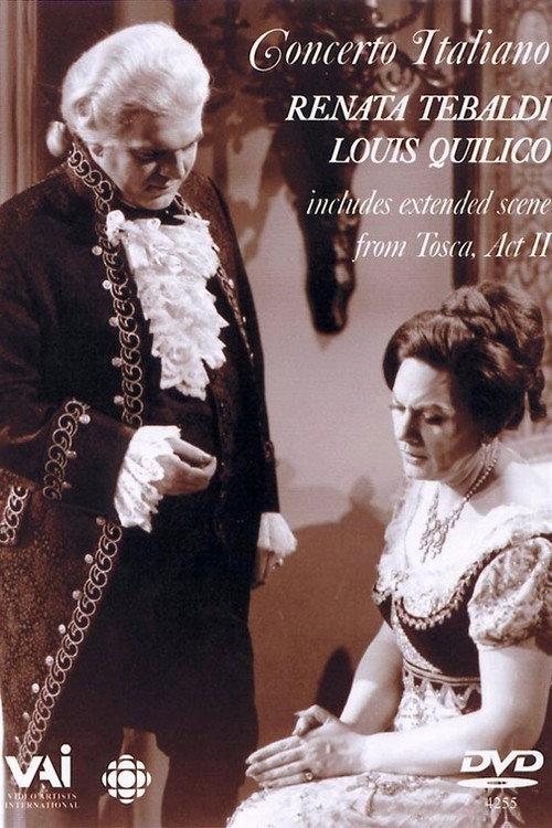 Renata Tebaldi & Louis Quilico: Concerto Italiano 1965 official movie poster