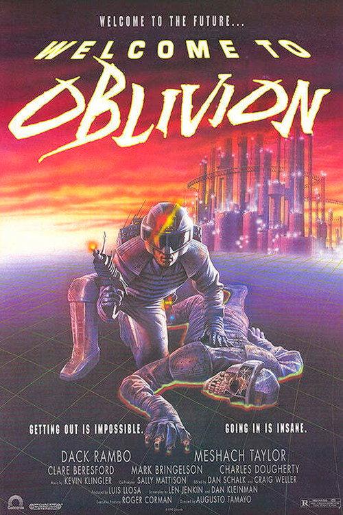 Welcome to Oblivion 1989 official movie poster