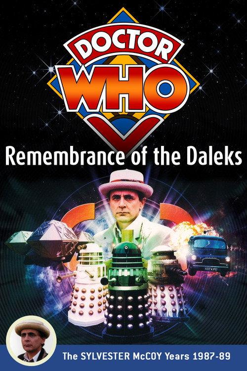 Doctor Who: Remembrance of the Daleks 1988 official movie poster