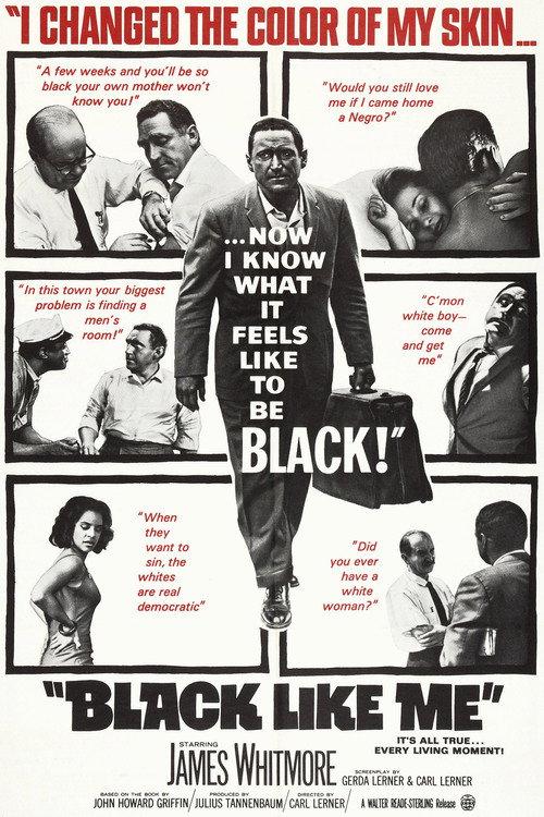 Black Like Me 1964 official movie poster