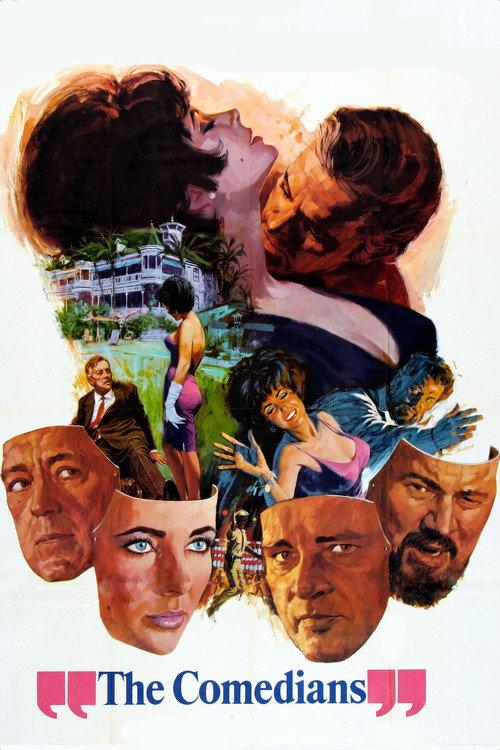 The Comedians 1967 official movie poster