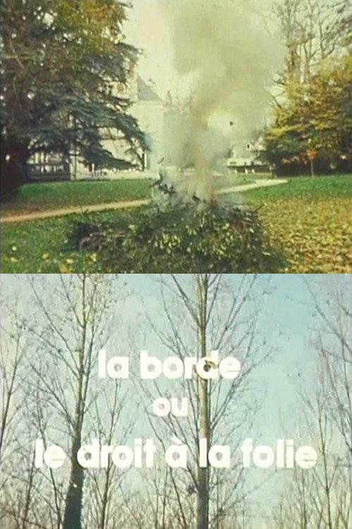 La borde ou le droit à la folie 1977 official movie poster