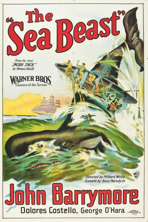 The Sea Beast 1926 official movie poster