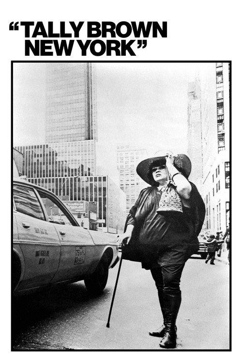 Tally Brown, New York 1979 official movie poster