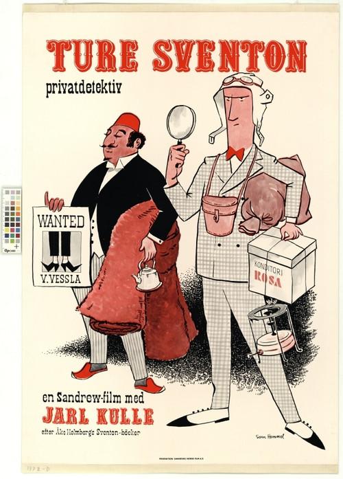 Ture Sventon - Privatdetektiv 1972 official movie poster