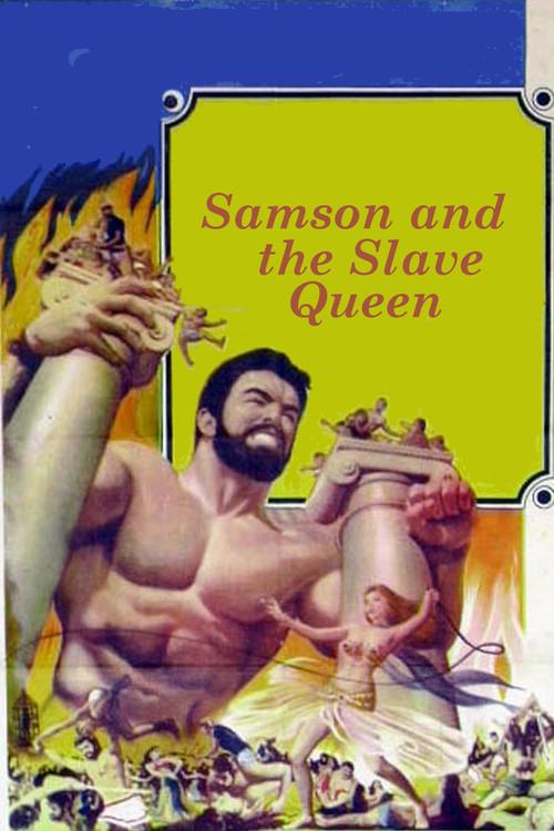 Samson and the Slave Queen 1963 official movie poster