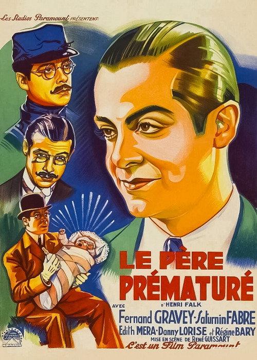The Premature Father 1933 official movie poster