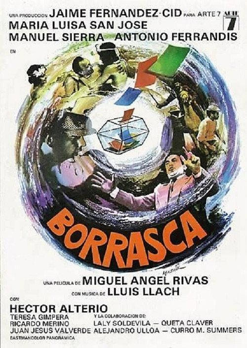 Borrasca 1978 official movie poster