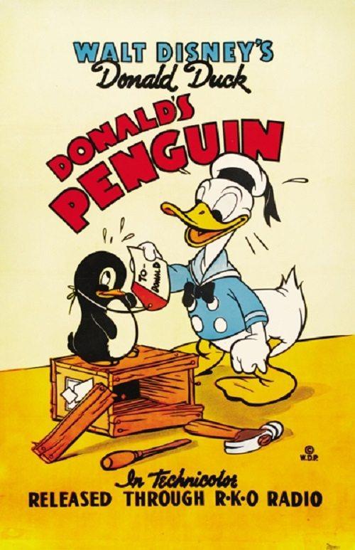 Donald's Penguin 1939 official movie poster
