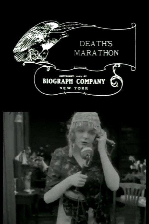 Death's Marathon 1913 official movie poster