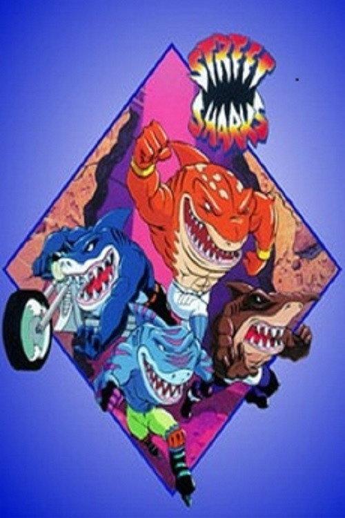 Street Sharks: The Gene Slamming Begins 1994 official movie poster