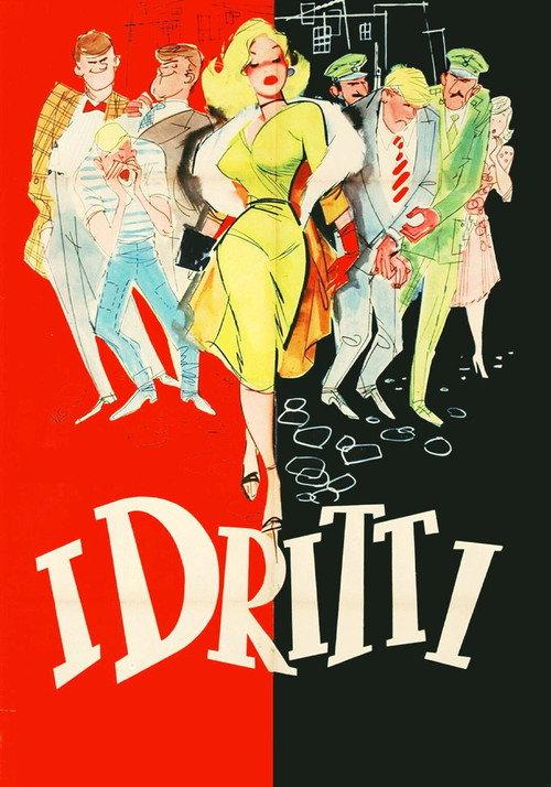 I dritti 1957 official movie poster