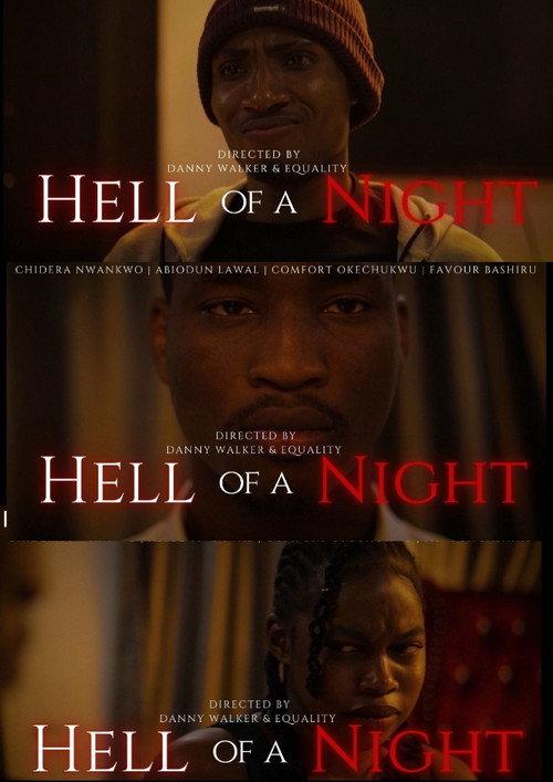 Hell Of A Night 2024 official movie poster