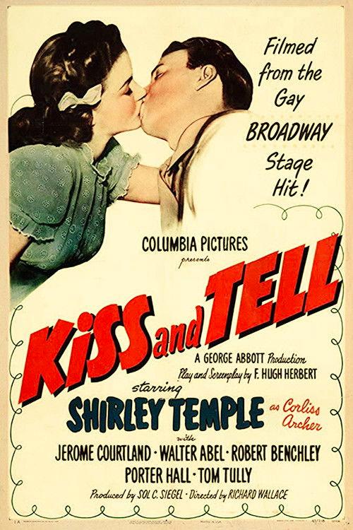 Kiss and Tell 1945 official movie poster