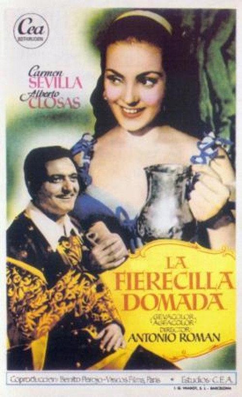 La fierecilla domada 1956 official movie poster