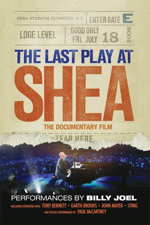 Billy Joel - The Last Play at Shea 2010 official movie poster