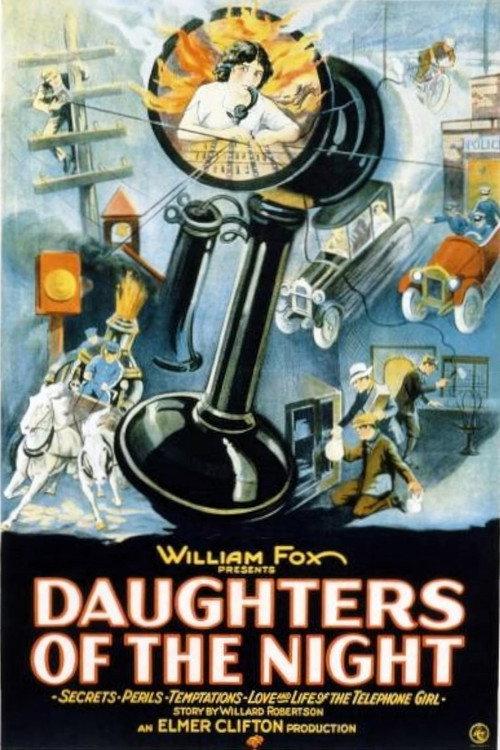 Daughters of the Night 1924 official movie poster