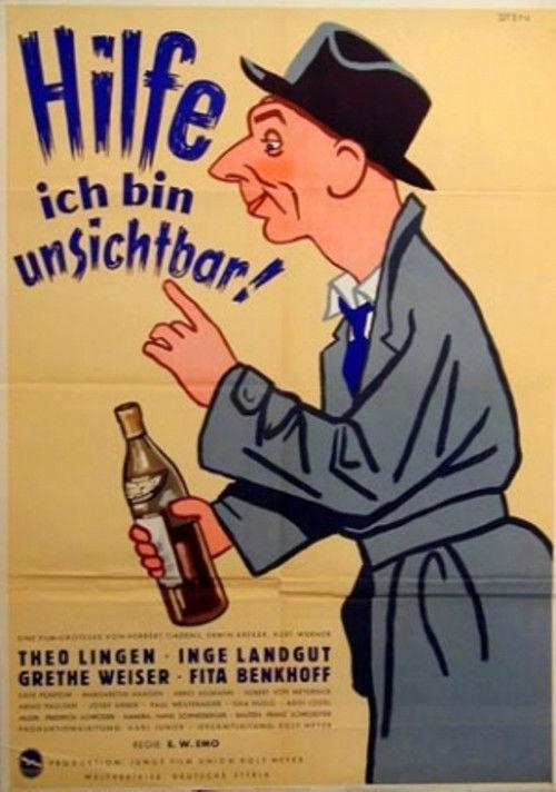 Hilfe, ich bin unsichtbar 1951 official movie poster