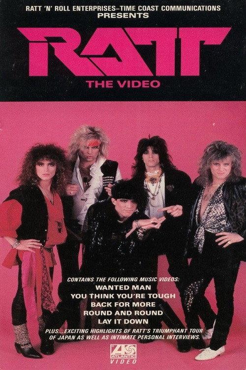 Ratt: The Video 1985 official movie poster