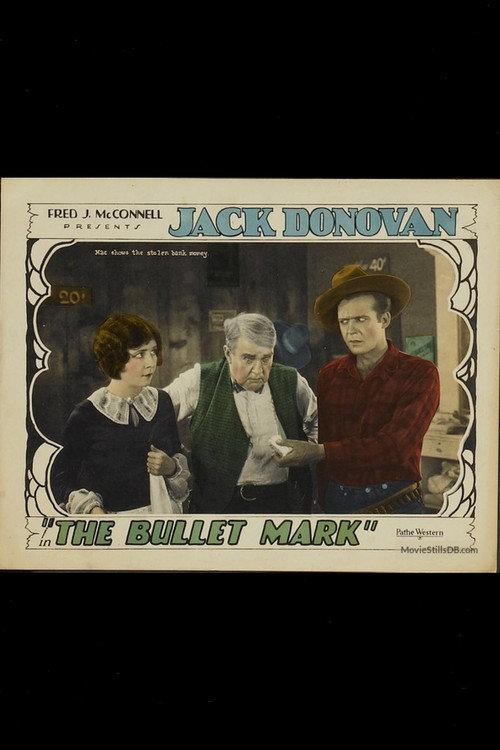 The Bullet Mark 1928 official movie poster